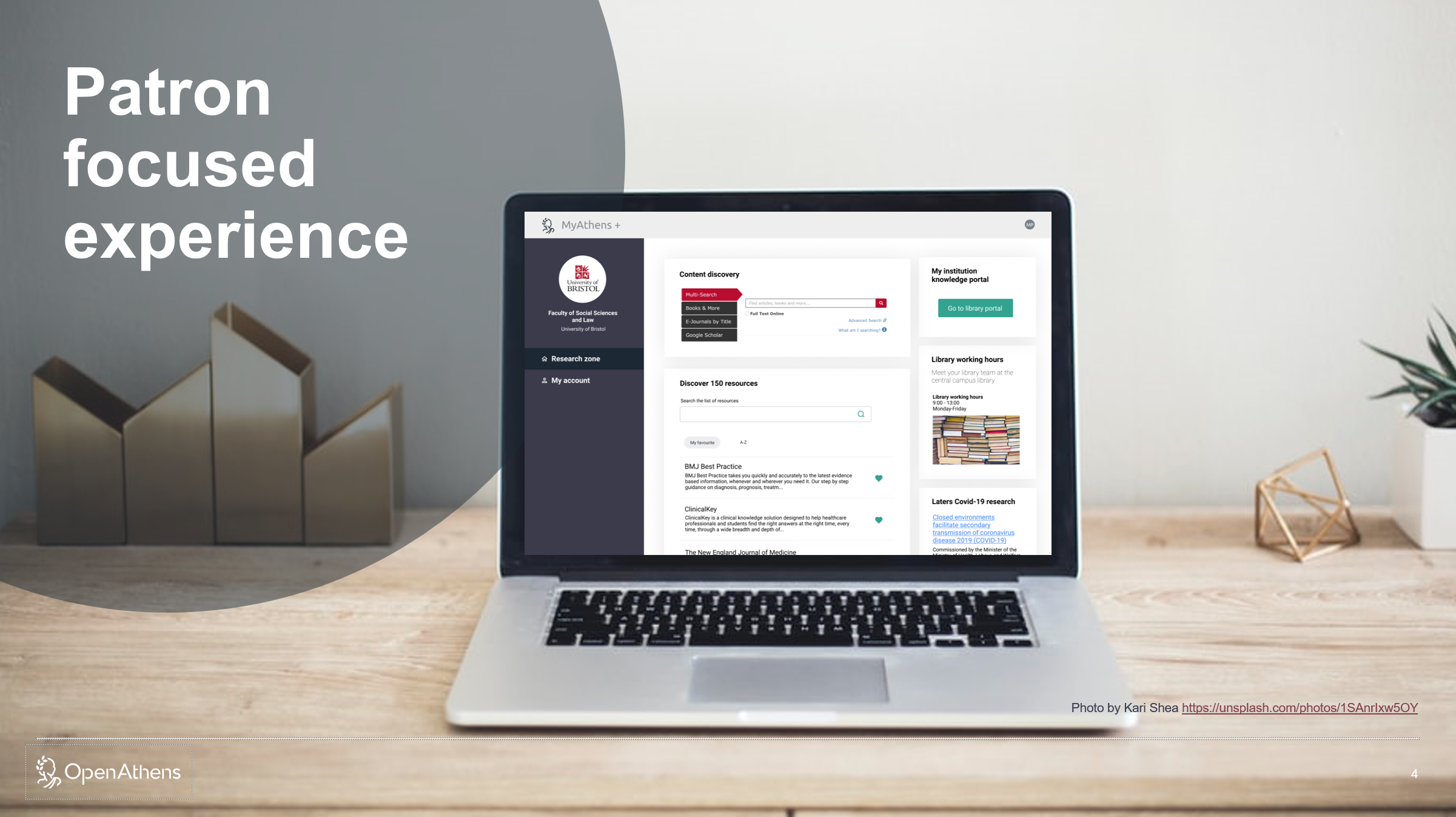 Improved user experience for learners and researchers with MyAthens